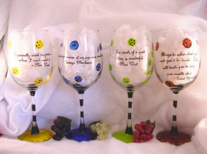 funny wine glasses with sayings