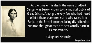 Margaret Kennedy Quote