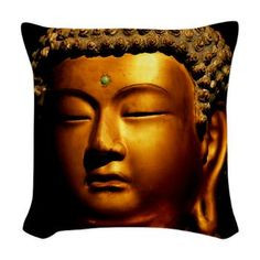 Buddah Woven Throw Pillow #zen #buddah