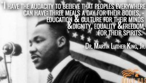 MLK quote.