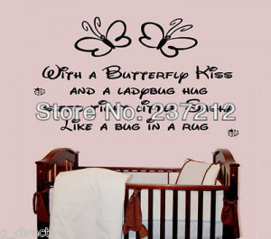 ... Tight Nursery Bedroom Wall Sticker Quote Children Vinyl Wall Stickers