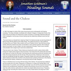Sound and the Chakras” - healingsounds.com
