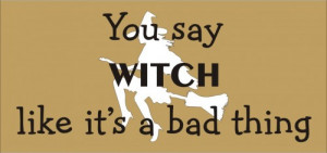 Stencil witch coven woman broom halloween holiday funny 14x6.5 inches