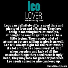 leo lover: leos can definitely offer a good time and plenty of love ...