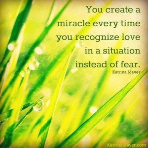 Miracle quote via www.KatrinaMayer.com