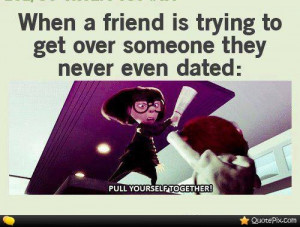 Getting Over Someone Quotes Trying to get over someone