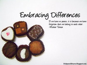 embracing differences