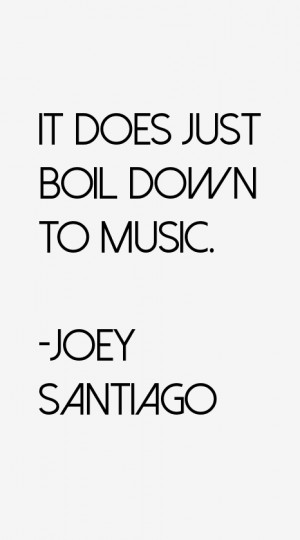 Joey Santiago Quotes & Sayings