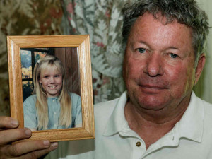 hide caption Carl Probyn, 60, holds a photo of his stepdaughter Jaycee ...