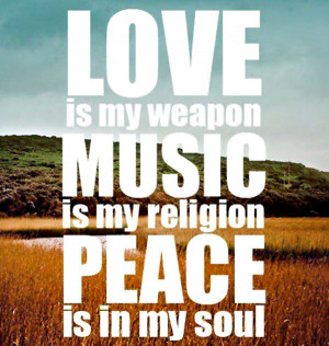 Inspirational Music Quote 9: “Music, love, and photography is all i ...