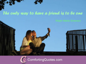 Short Quote About Being a Good Friend