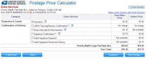USPS Shipping Calculator Plus Other Instant Quotes