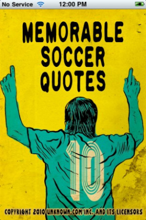 View bigger - Soccer's Most Memorable Quotes for iPhone screenshot