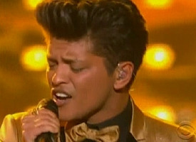 Bruno Mars 2012 Grammys