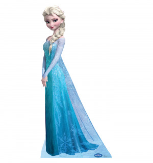 Details about Frozen Life Size Elsa Cardboard Cutout Standup ...