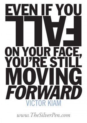 Falling - Victor Kiam - Inspirational Picture Quotes About Life | The ...