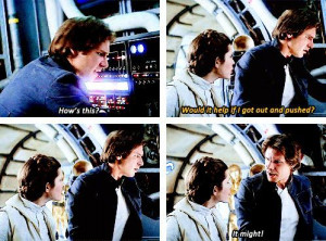 Han and Leia. I absolutely love them.
