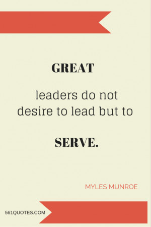 Trapped in every follower is a leader.