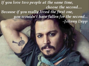 Awesome Quote by Johnny Depp