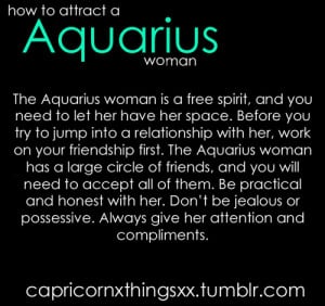 Aquarius Woman In Love