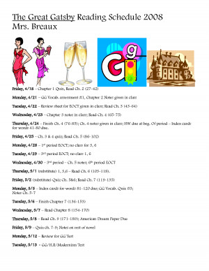 Great Gatsby Quotes Page Numbers