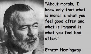 Quotes: Ernest Hemingway