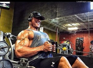 Dwayne Johnson workout