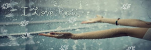 Rain Quote for Facebook Cover Wallpaper Free