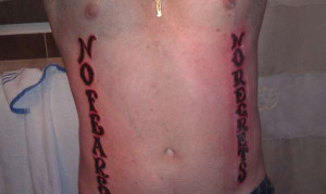 no fears no regrets tattoo