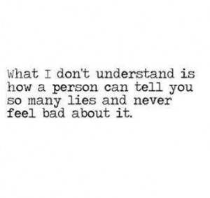 Compulsive liar... I've been asking myself this question for years now