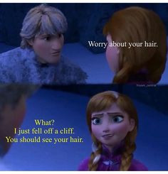 Anna and kristoff - funny More