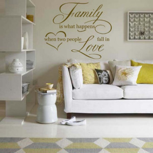 Home > Two People Fall In Love - Vinyl Wall Quote