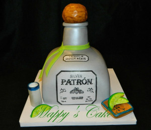Amazing Tequila Patron Cake