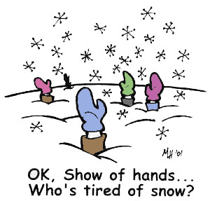 tired Of snow image