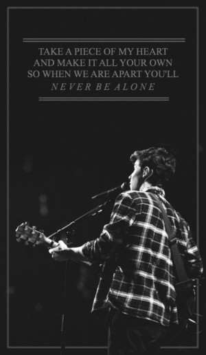 Never Be Alone // Shawn Mendes