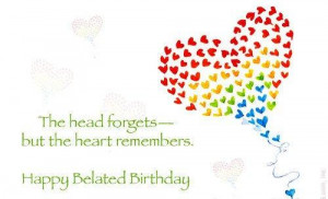 Belated Birthday Graphics, Pictures, Images for Myspace, Hi5 ...