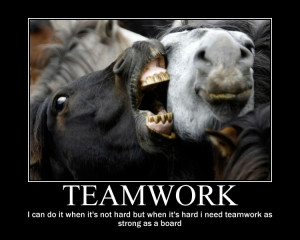 Funny Motivational Quotes About Teamwork. QuotesGram