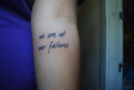 ... recovery #recovery tattoo #tattoo #failure #eating disorder #self harm