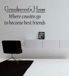 Grandparents House Cousins Quote on Etsy, $8.00