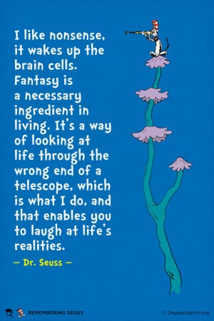 download or publish quotes picture from dr seuss quote about fantasy