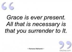 grace is ever present ramana maharshi