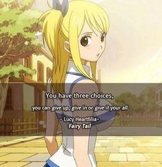 anime fairytale fairytail quotes tail xd luci heartfilia fairi tail ...