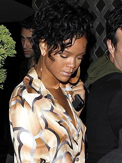 Rihanna is working hard to get her lifeback in order - and for now ...