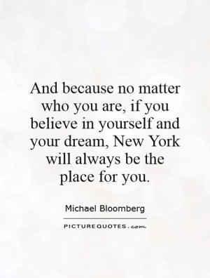 New York Quotes Michael Bloomberg Quotes