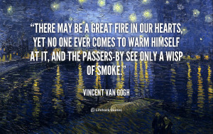 Quotes by Vincent Van Gogh
