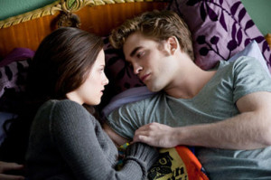 Kristen Stewart as Bella and Robert Pattinson as Edward photo from The ...