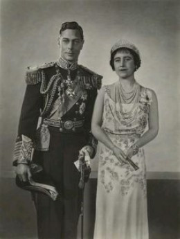 King George VI and the Queen Mother. Albert ascended to the throne ...