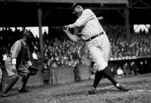 Babe Ruth at Seattle's Dugdale Park, Oct. 19, 1924. (Seattlepi.com ...