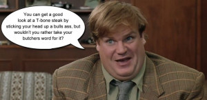... Quotes, Funny Movie, Butcher Quotes, Tommy Boys, Boys Sales, Tommy Boy