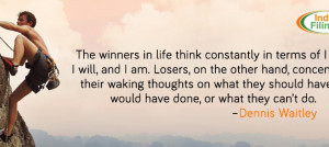Difference Between Winners and Losers, Business quote, motivational